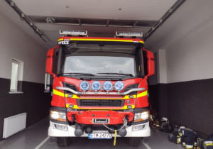 Wóz strażacki OSP w Łaznowie