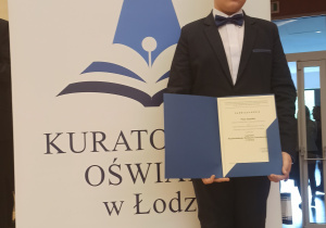 Laureat Wojewódzkiego Konkursu Przedmiotowego z Chemii