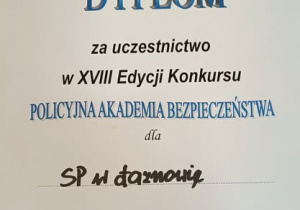 Udział w Policyjnej Akademii Bezpieczeństwa