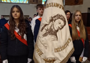 Poczet sztandarowy -11 listopada