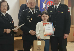 Laureaci konkursu “Zapobiegajmy pożarom”