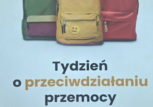 Tydzień Przeciwdziałania Przemocy Rówieśniczej